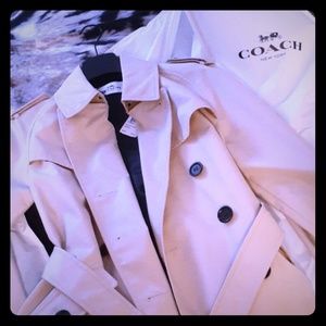 2 Coachs peacoat jackets